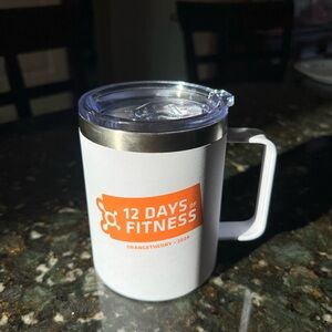 Orangetheory White Fitness Mug